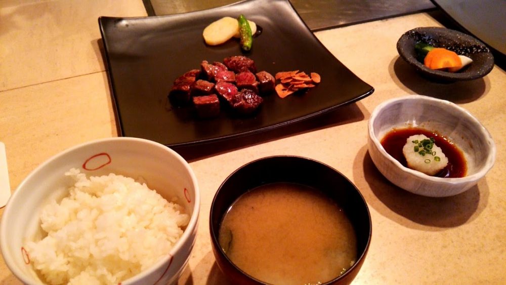 松戸伊勢丹前 鉄板焼き 旬 ステーキランチ